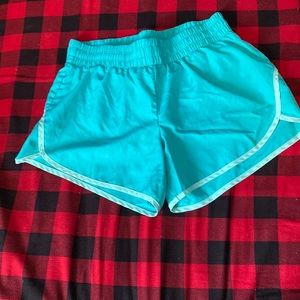 Blue active shorts